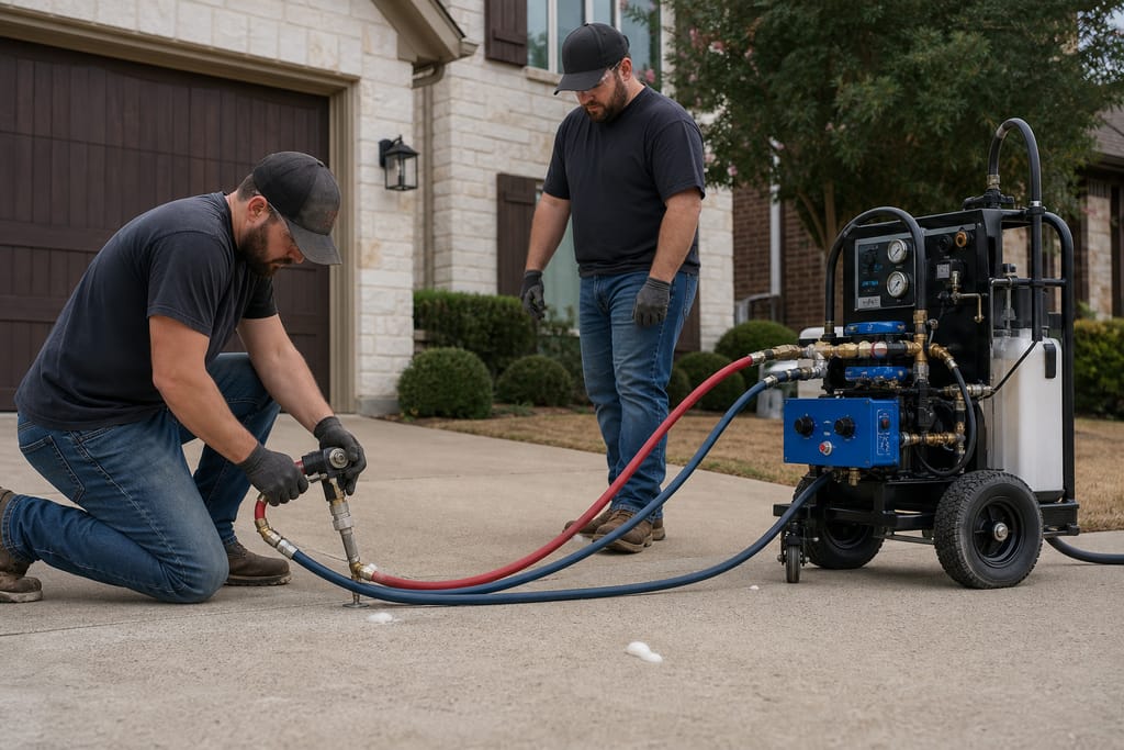 Polyurethane injection rigs photo